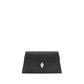 Alexander McQueen Black Calf Leather Bos Taurus Clutch Bag