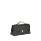 Alexander McQueen Black Calf Leather Bos Taurus Handbag
