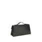 Alexander McQueen Black Calf Leather Bos Taurus Handbag