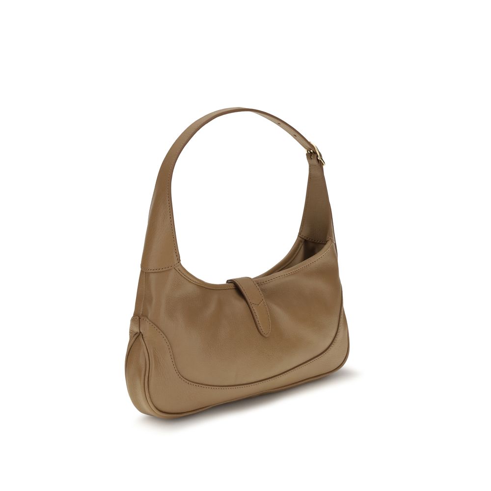 Gucci Beige Calf Leather Bos Taurus Shoulder Bag