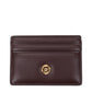 Versace Brown Leather Cardholder