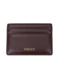 Versace Brown Leather Cardholder
