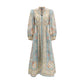 Zimmermann Multicolor Linen Casual Dress