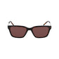 DKNY Brown Metal Sunglasses