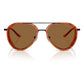 Emporio Armani Black Metal Sunglasses