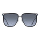 Ferragamo Gray Metal Sunglasses