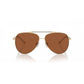 Michael Kors Gold Metal Sunglasses