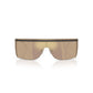Michael Kors Gray Metal Sunglasses