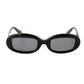 Nina Ricci Black Acetate Sunglasses