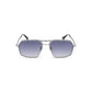 Police Gray Metal Sunglasses