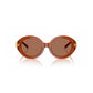 Tory Burch Brown Acetate Sunglasses