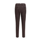Brunello Cucinelli Brown Cotton Casual Pants
