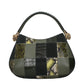 Roberto Cavalli Green Leather Handbag