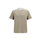 Brunello Cucinelli Bicolor Cotton T-Shirt