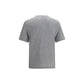 Brunello Cucinelli Gray Cotton T-Shirt