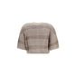 Brunello Cucinelli Beige Cotton Cardigan