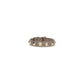 Valentino Garavani Gray Calf Leather Bos Taurus Bracelet