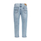 Brunello Cucinelli Blue Cotton Straight-Leg Jeans