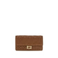 Fendi Brown Calf Leather Bos Taurus Wallet