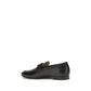 Valentino Garavani Black Calf Leather Bos Taurus Slip-On Loafers