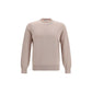 Brunello Cucinelli Beige Cotton Sweatshirt