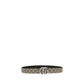 Gucci Beige Calf Leather Bos Taurus Regular Belt