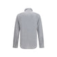 Brunello Cucinelli Gray Silk Dress Shirt