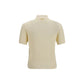 Versace Beige Cotton Polo Shirt