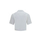 Versace White Cotton Dress Shirt