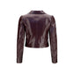 Courrèges Bordeaux Cotton Jacket