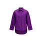Balenciaga Purple Cotton Shirt