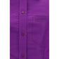 Balenciaga Purple Cotton Shirt