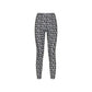Versace Black Elastane Leggings