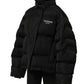 Dolce & Gabbana Black DGVIB3 Embroidered Padded Puffer Jacket