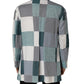 Dolce & Gabbana Multicolor Patchwork Linen Double Breasted Jacket