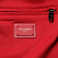 Dolce & Gabbana Red DG Logo Cotton Jogger Men Sweatpants Pants