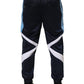 Dolce & Gabbana Blue White Drawstring Jogger Sweatpants Pants