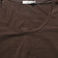 Alpha Massimo Rebecchi Brown Long Sleeves Round Neck Top
