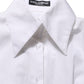 Dolce & Gabbana White Collared Long Sleeves Dress Shirt Top