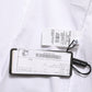 Dolce & Gabbana White Collared Long Sleeves Dress Shirt Top