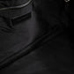 Dolce & Gabbana Black White Striped Polyester Drawstring Backpack Men Bag