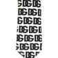 Dolce & Gabbana White Black Logo Monogram Wide Adjustable Men Necktie Tie