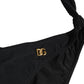 Dolce & Gabbana Black Cutout Logo One Piece Swimsuit Swimwear