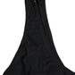 Dolce & Gabbana Black Cutout Logo One Piece Swimsuit Swimwear