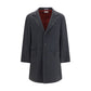 Brunello Cucinelli Gray Cashmere Coat