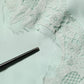 Dolce & Gabbana Mint Green Silk Lace Trim Abaya Maxi Dress