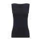 Wolford Black Modal Sleeveles T-Shirt