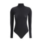 Wolford Black Cotton Bodysuit