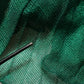 Dolce & Gabbana Metallic Green Sleeveless Plissé Gown Dress