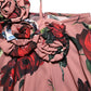 Dolce & Gabbana Dusty Pink Silk Floral Strapless Maxi Dress